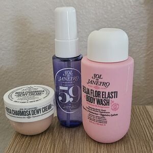 Sol de Janeiro Pink and Purple Skincare Set